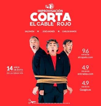 Corta el cable rojo, espectáculo de comedia e improvisación